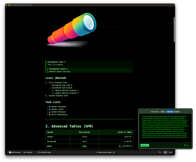 Telescopo Bad Command theme